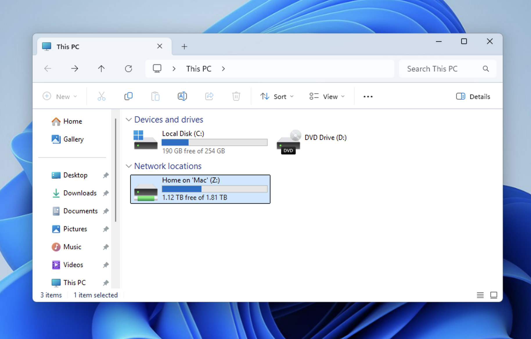 Shared drive